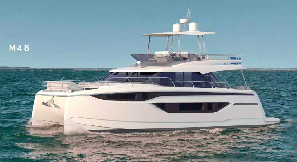 prestige motor catamaran