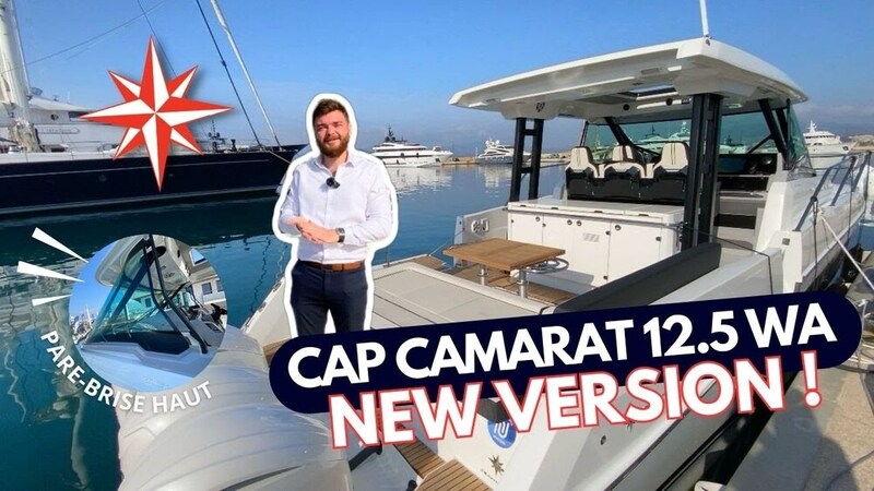 Visite vido nouveau Cap Camarat 12.5 WA - Nouvelle version - JEANNEAU