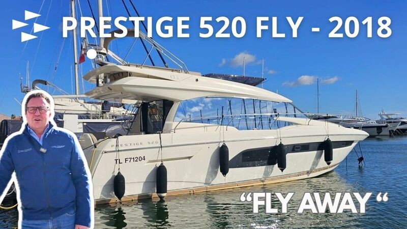 Nouvelle occasion dispo PRESTIGE 520 FLY 2018 - Visite � bord