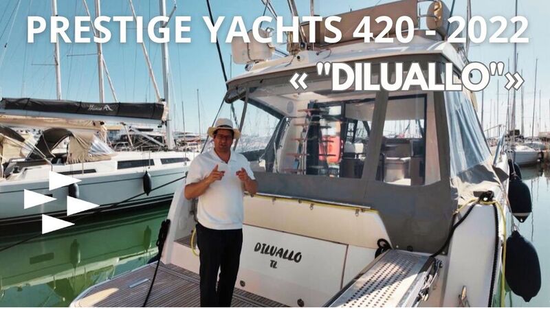 NEW - OCCASION PRESTIGE 420 FLY - VISITE A BORD